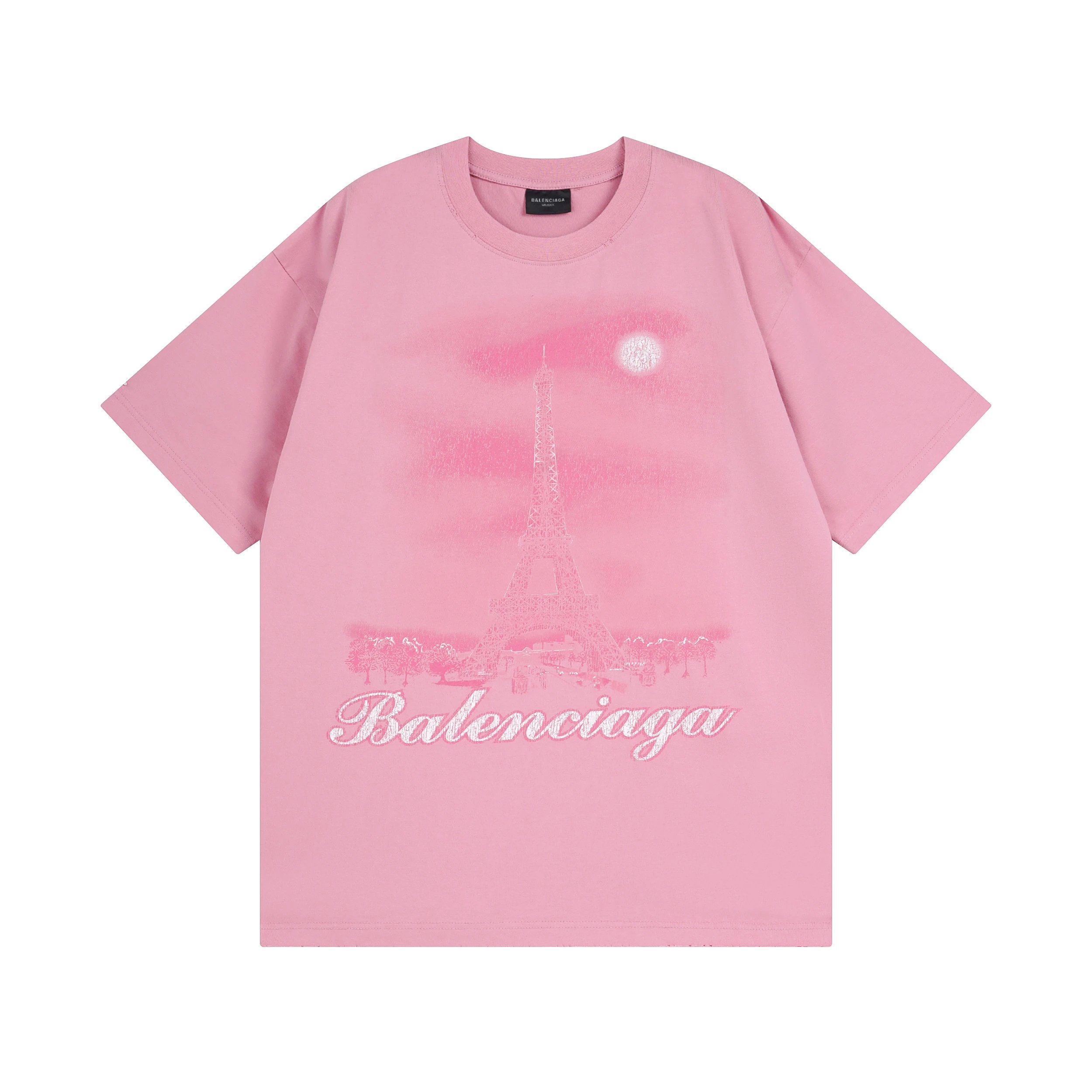 Balenciaga Football Jersey Pink T-Shirt - 13
