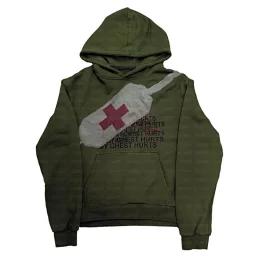 thumbnail for Harajuku High Street Retro Bandage 3D Print Casual Street Style Flap Pocket pants Pullover Hooded Sweatshirt Fashion Women's Clothing