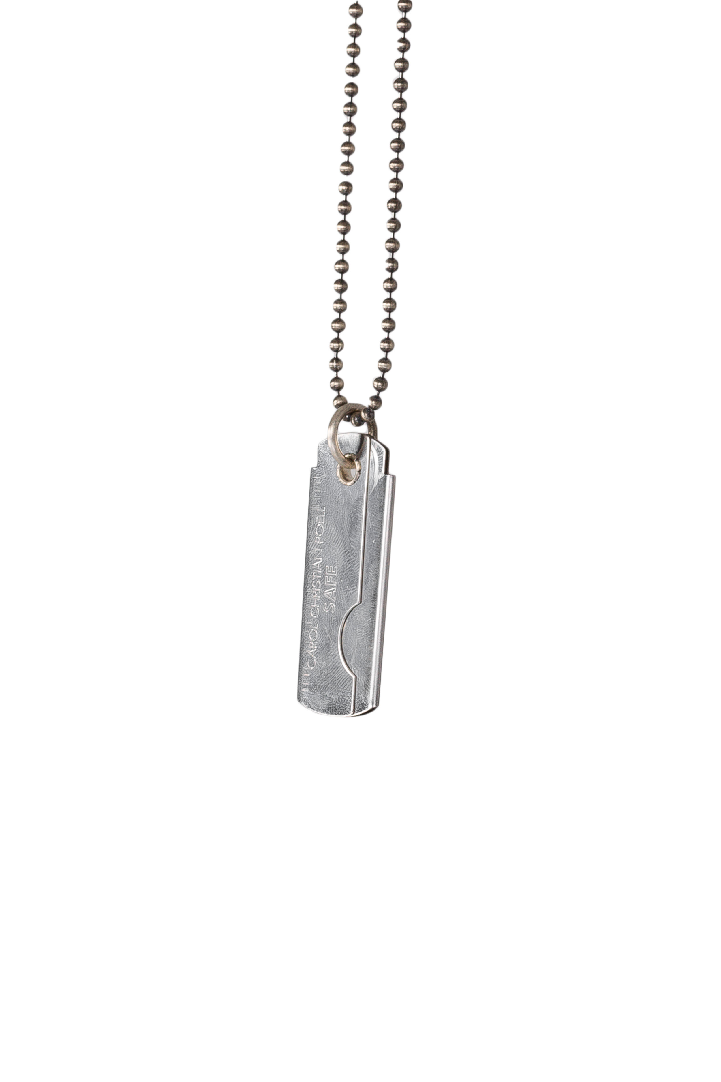 Ccp Razor Blade Necklace