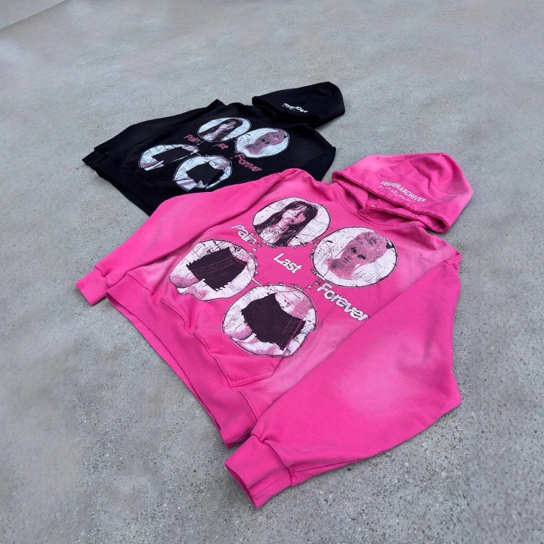 VESPERARCHIVES "Pain Last Forever" Hoodies