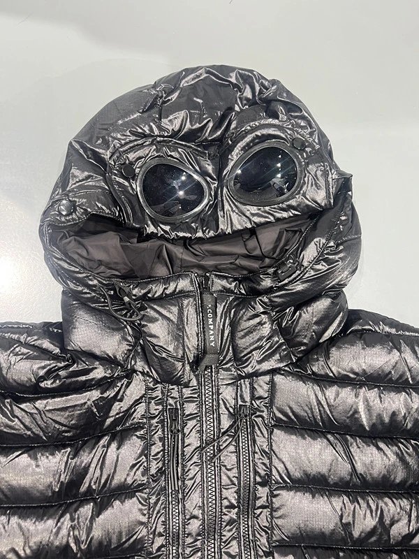 C.P. Company Goggle Jacket Black Down Jacket - 5