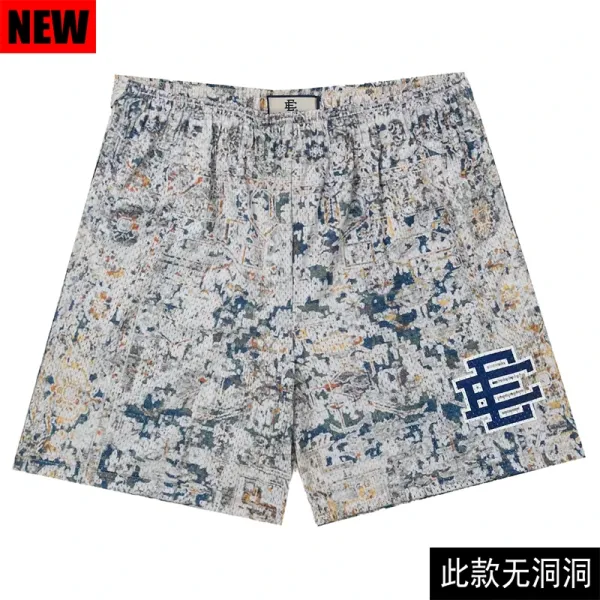 Design Abstract Print Boxer Shorts Multicolor Underwear - 1