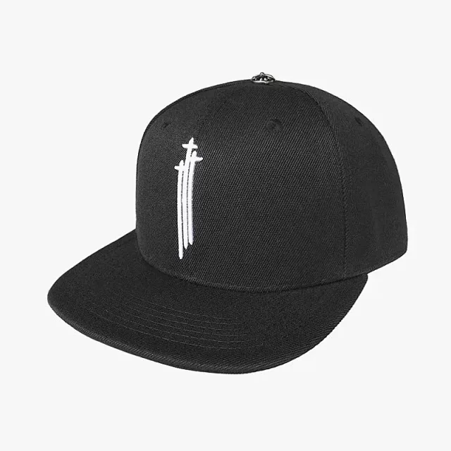 Chrome Hearts Hats Embroidered Logo Patch Flat-Brim Cap product detail image 27