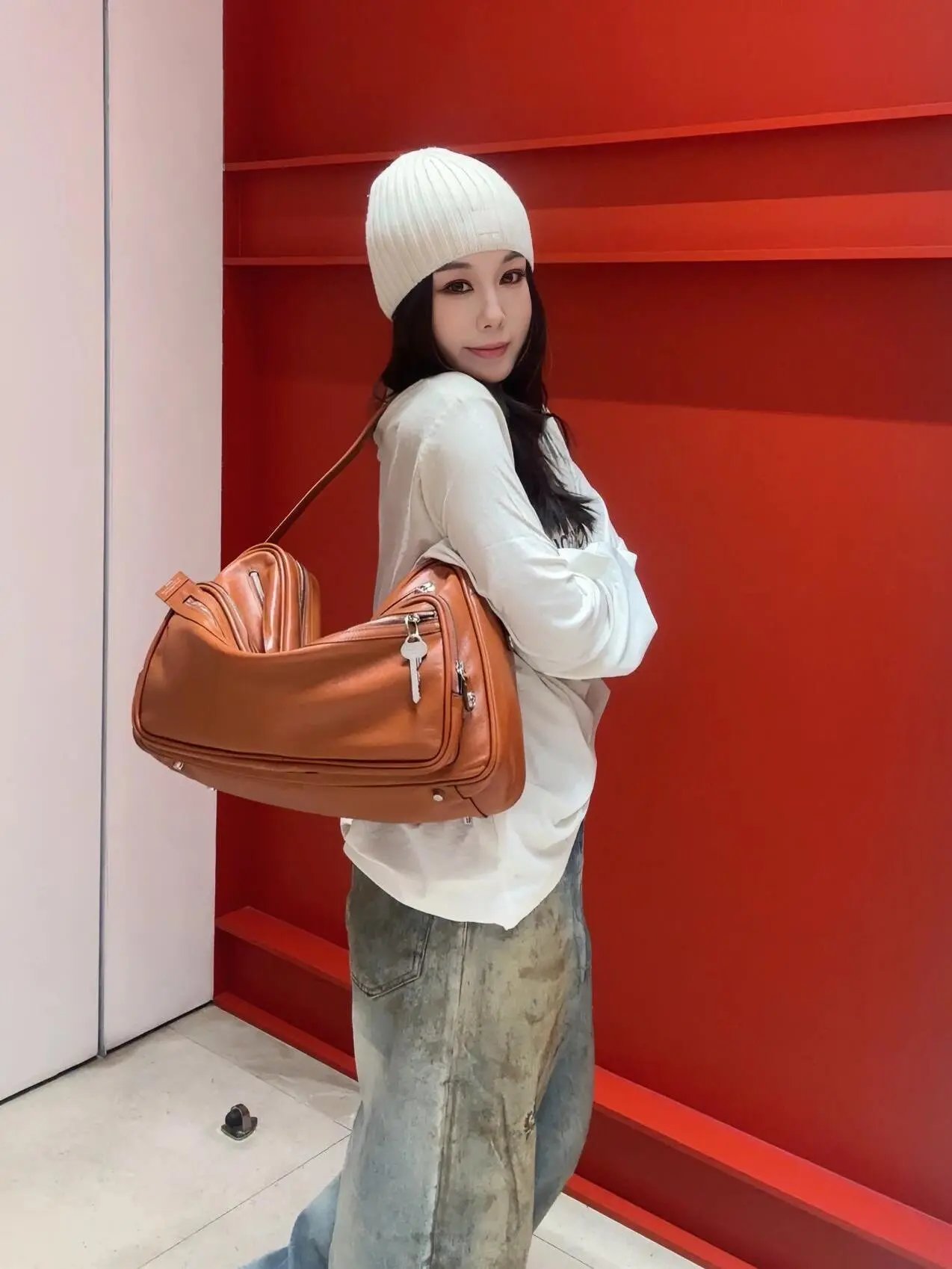 Bowling Crossbody Bag