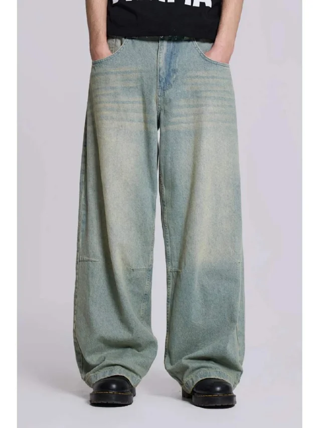 Jaded London Jeans Colossus Fit wide-leg product detail image 4