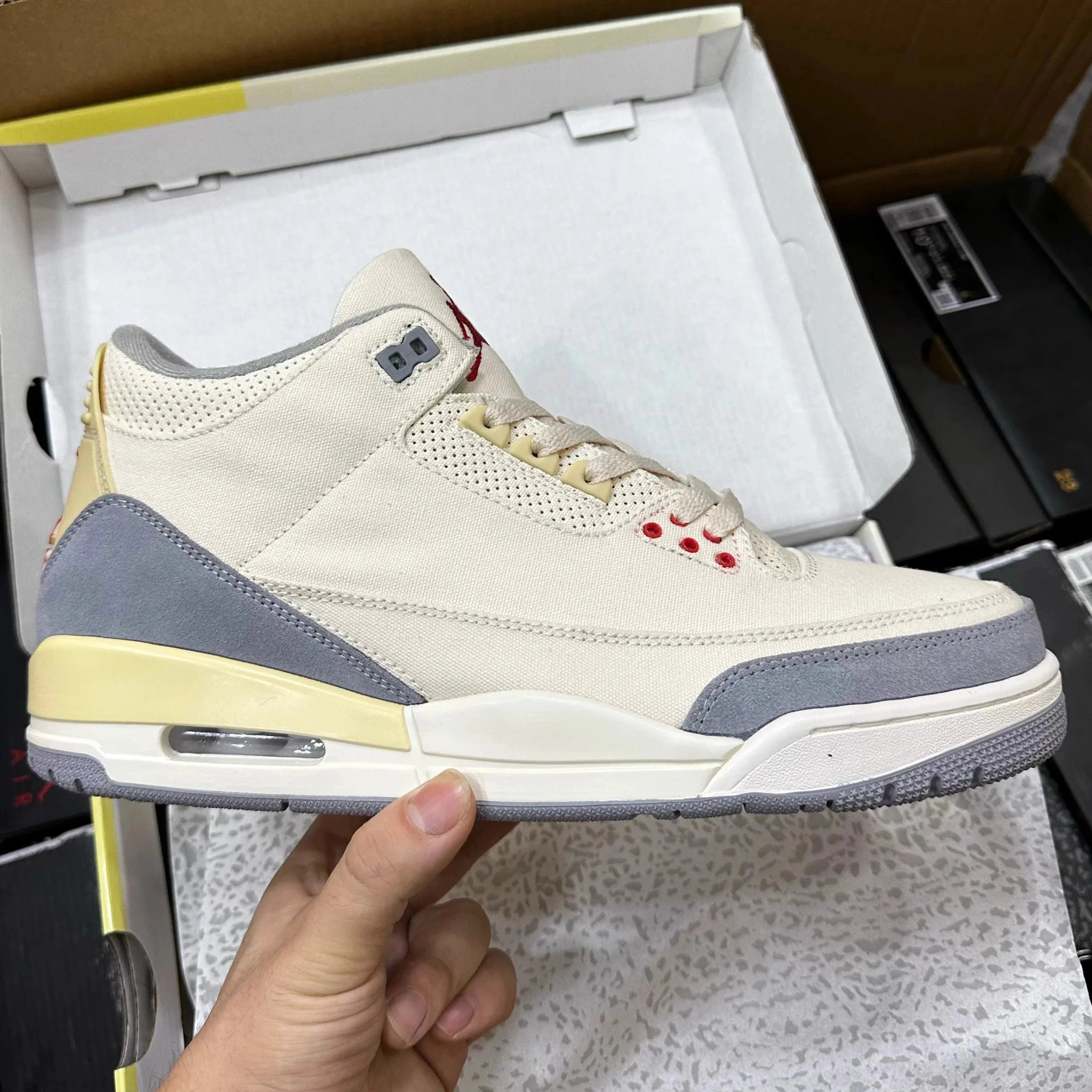 米白帆布DH7139-100