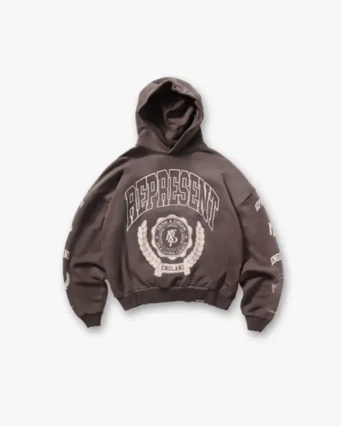 Represent Archive Hoodie Brown Streetwear Hoodie - 1