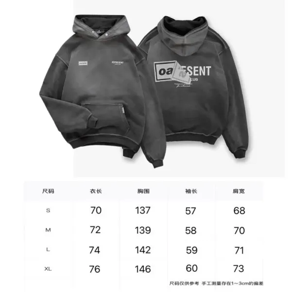 Represent Belstaff Black Hoodie - 3