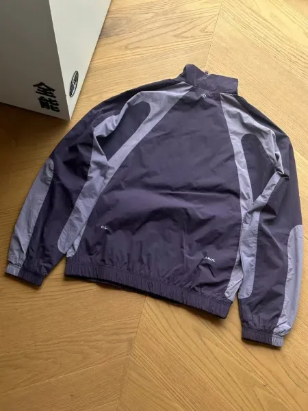 NOOTA Windbreaker Jacket in Purple and Gray - 5