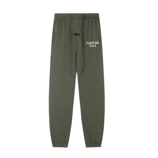 Fear of God Essentials Hoodie Black/White/Gray/Army Green/Burgundy/Lavender/Yellow Sweatshirt - 21
