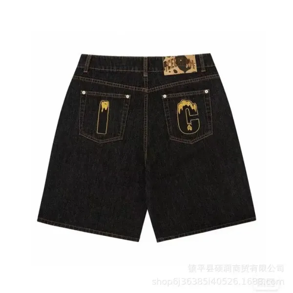 A Bathing Ape x Unknown Collaborator Cat-Print Denim Jeans - 22