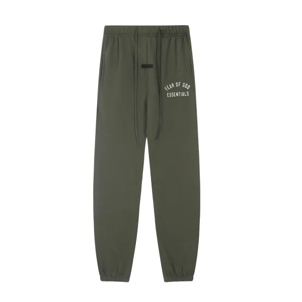 Fear of God Essentials Hoodie Black/White/Gray/Army Green/Burgundy/Lavender/Yellow Sweatshirt - 31