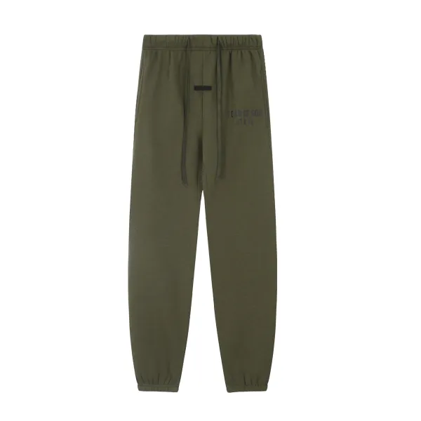 Fear of God Essentials Hoodie Black/White/Gray/Army Green/Burgundy/Lavender/Yellow Sweatshirt - 19