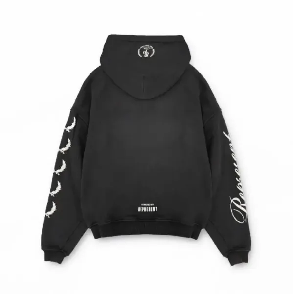 Represent Belstaff Black Hoodie - 9