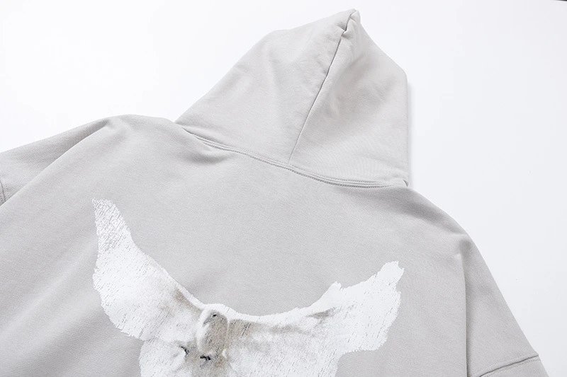 Gap Cropped Hoodie Light Gray Hoodie - 15