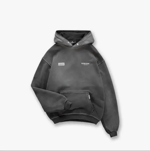 Represent Belstaff Black Hoodie - 13