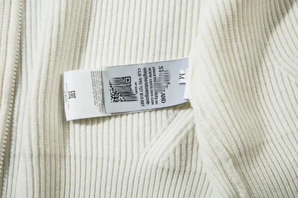 Design Chunky Knit Oversized Cardigan Beige-Gray Multicolor - 17