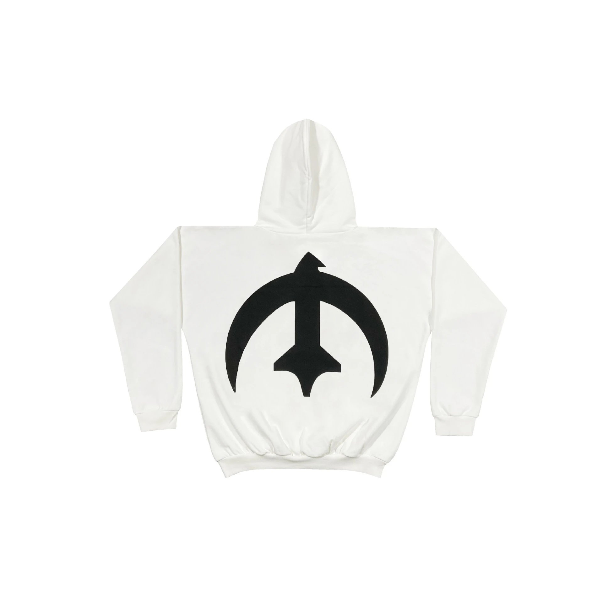Off-White Arrow Logo Hoodie White - 1