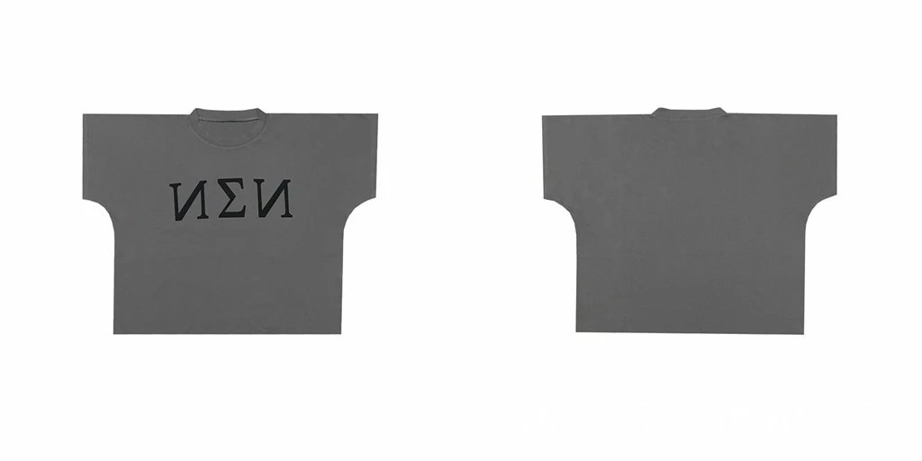 Gosha 一体裁剪灰色