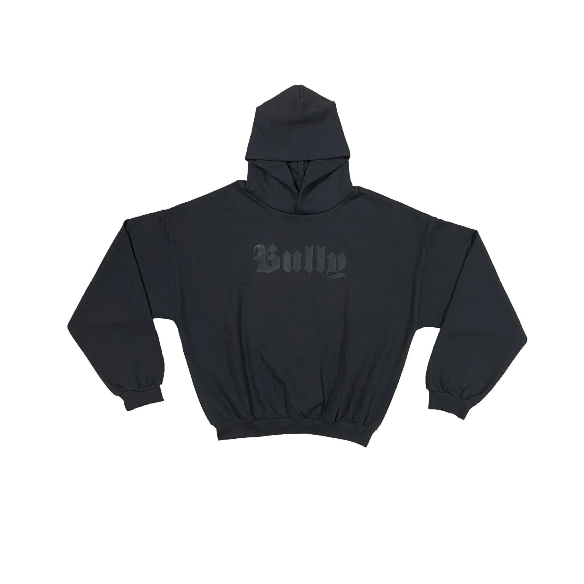 Bully Gothic Logo Black Hoodie - 1