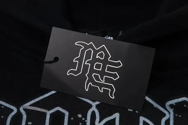 Mixed Emotion Crystal-Embroidered Windbreaker Black Jacket - 7