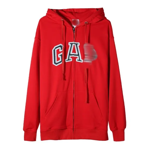GAP Logo Zip-Up Hoodie Sky Blue - 8