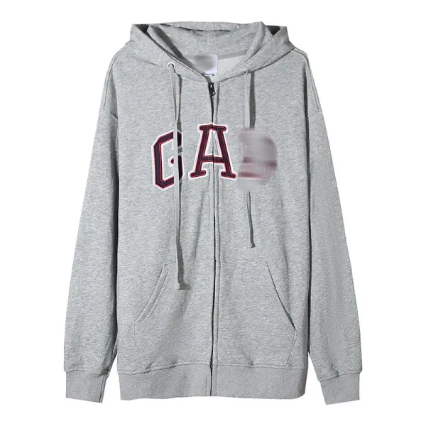 GAP Logo Zip-Up Hoodie Sky Blue - 15