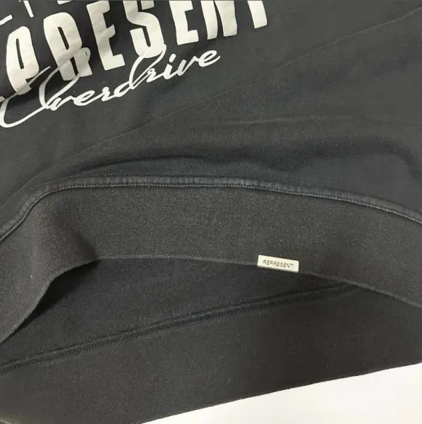 Represent Belstaff Black Hoodie - 7