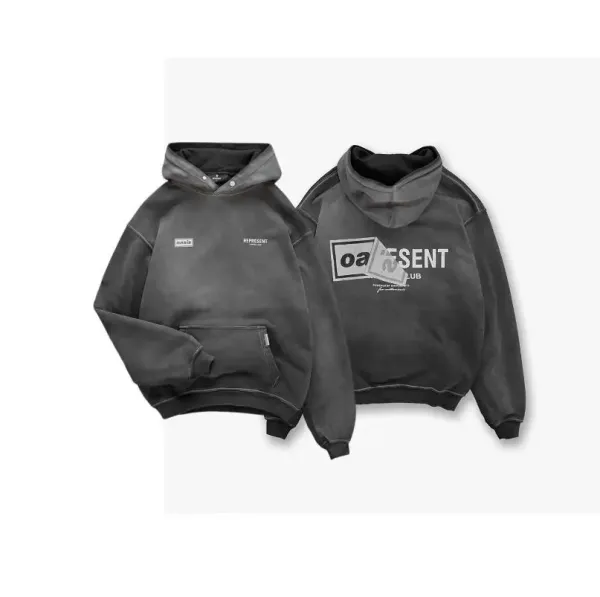 Represent Belstaff Black Hoodie - 12