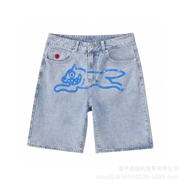A Bathing Ape x Unknown Collaborator Cat-Print Denim Jeans - 17