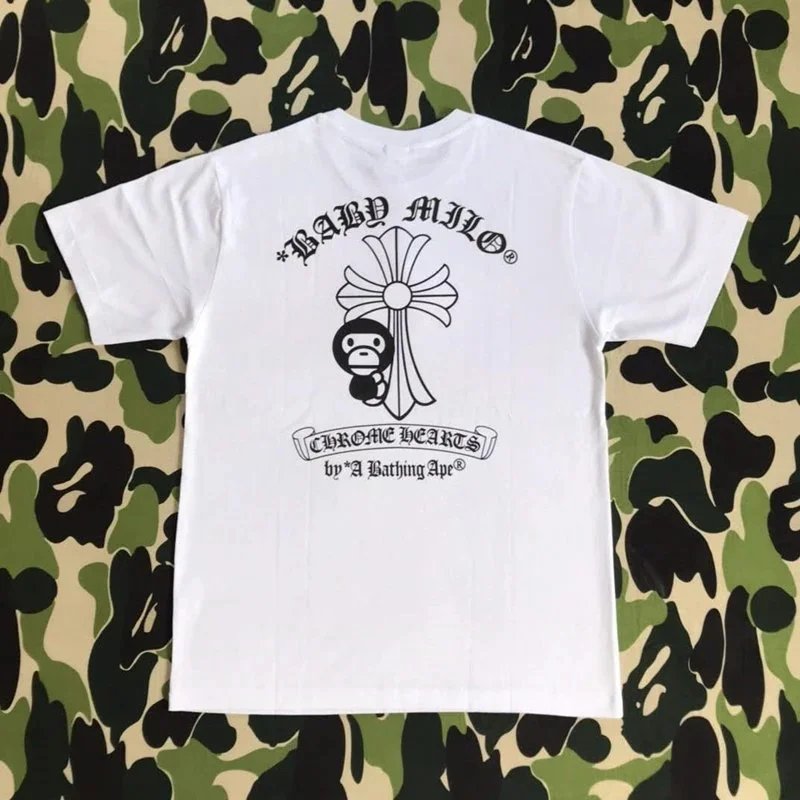 Bape x Chrome Hearts Tees