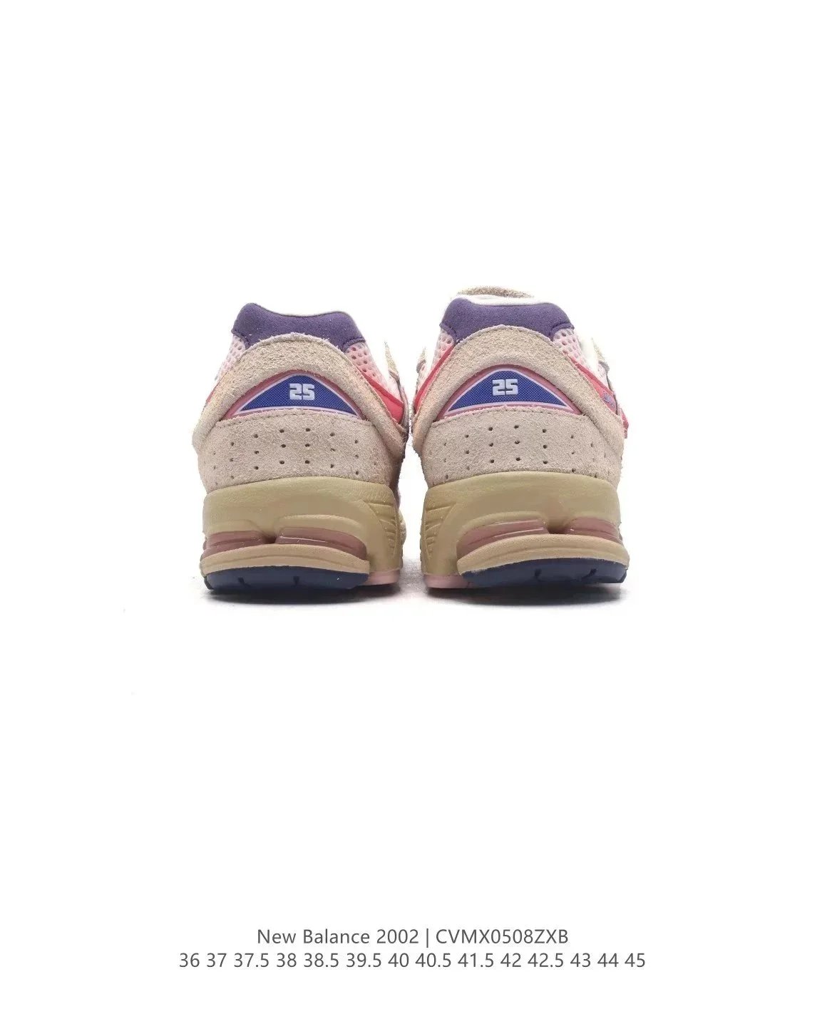 New Balance 2002 Gray Suede Sneakers Running Shoes - 9
