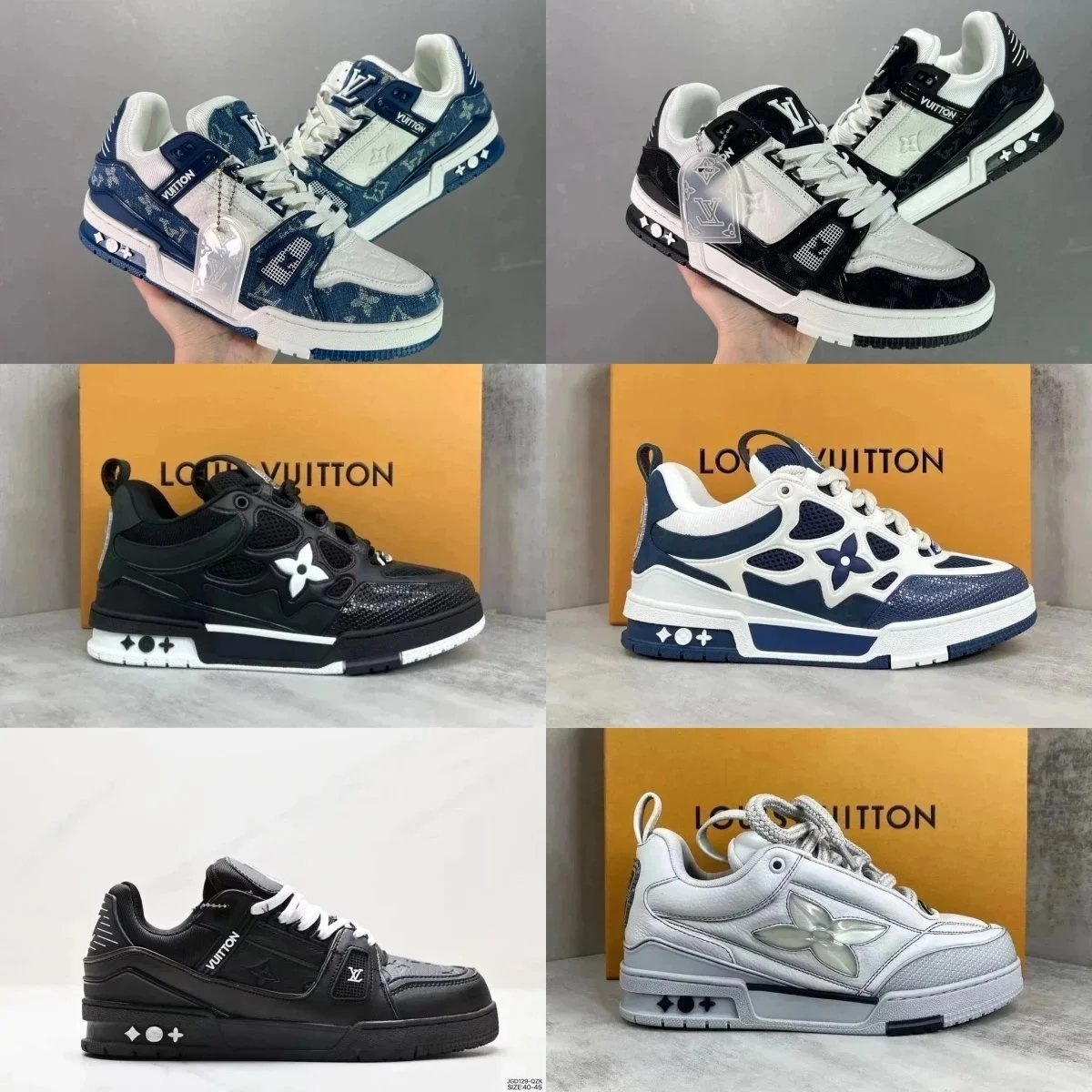 Cr - New Train Latest Color Matching Sneakers Style Sneakers 53 [WA+852 46803097]