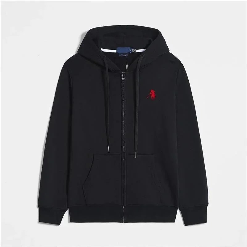 Zip Black Red