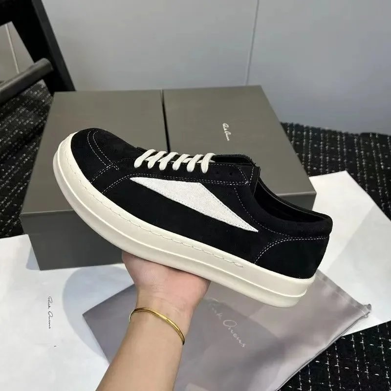 Rick Owens Vintage Sneaks Low Black Milk