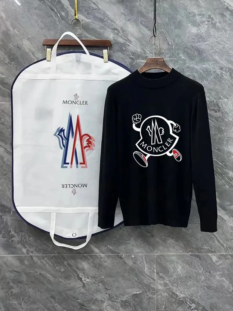 Moncler Graphic Print Pullover Sweater