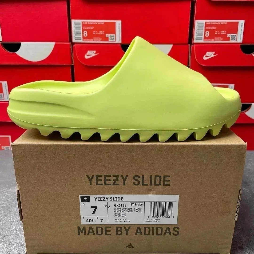 Coconut Slippers Fluorescent Green GX6138