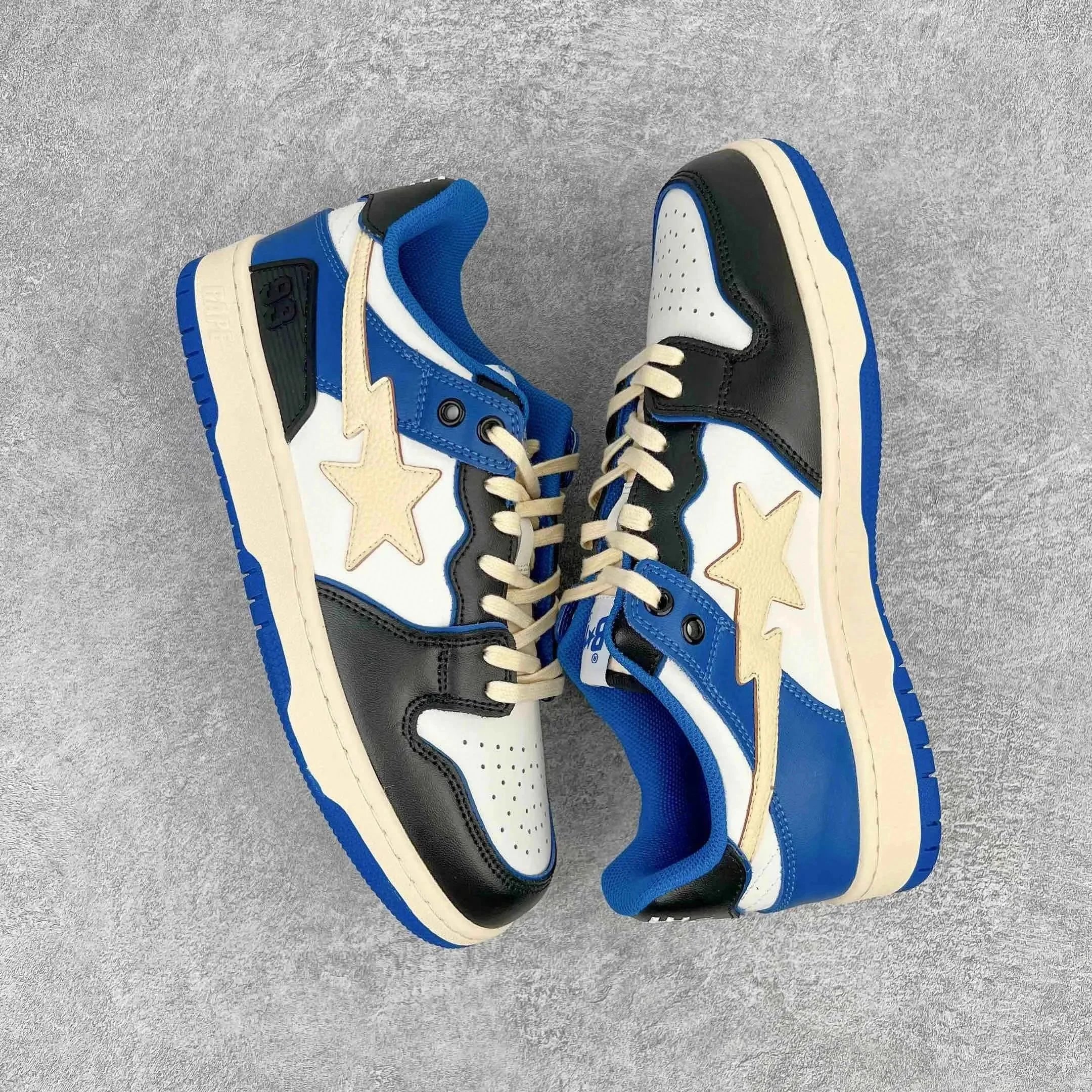 Lightning White Blue