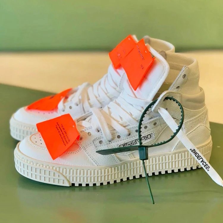Arrows .. Men's shoes made of genuine leather with color blocking and high top