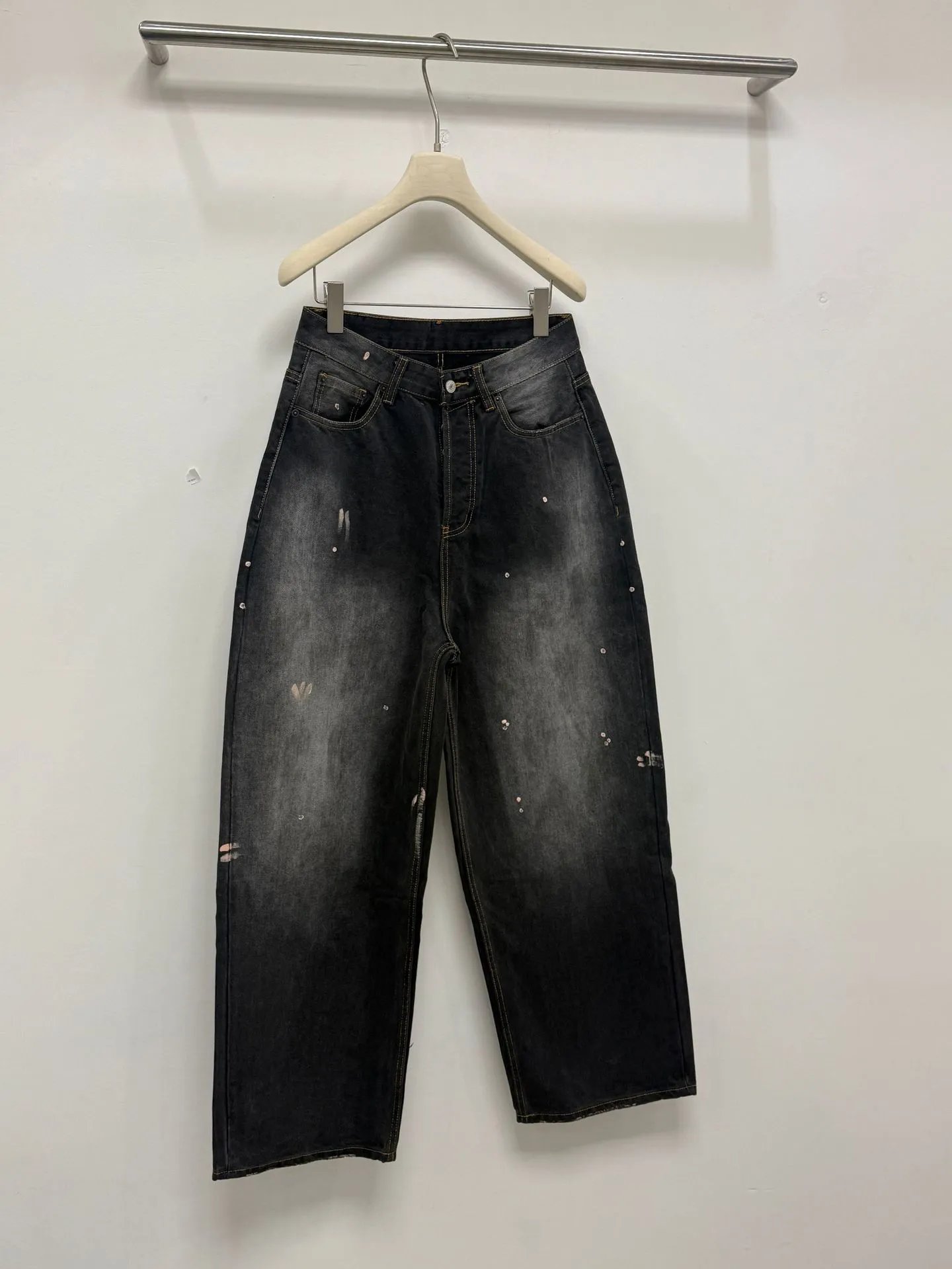 AC-Splatter-Black-Wide Leg