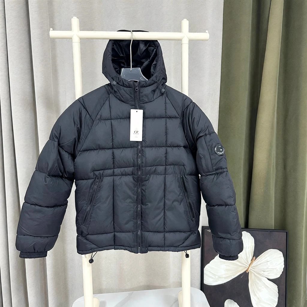 CP Company Quilted Plaid Cotton Jacket photo 3
