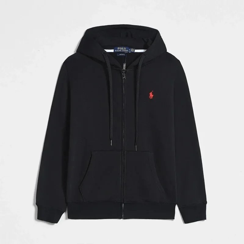 Zipper top: black and red label