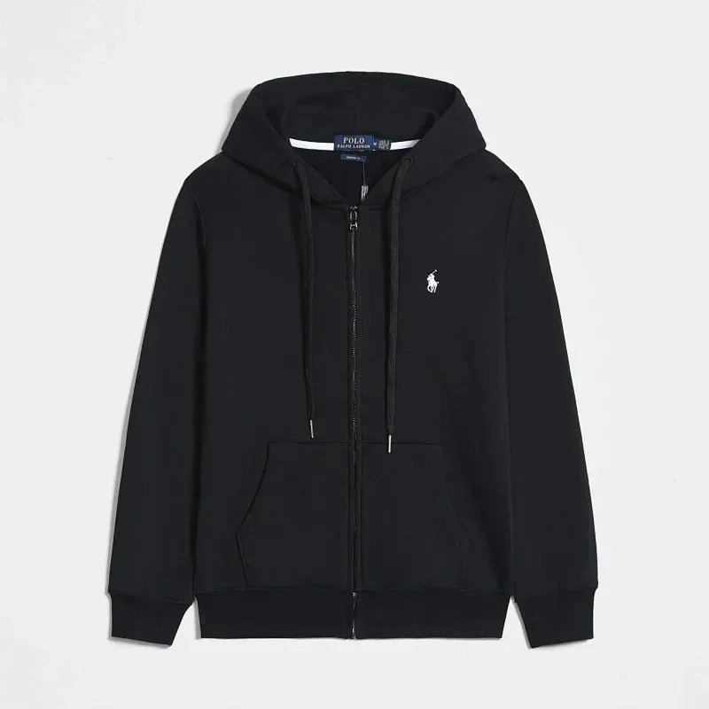 Zipper top: black and white label