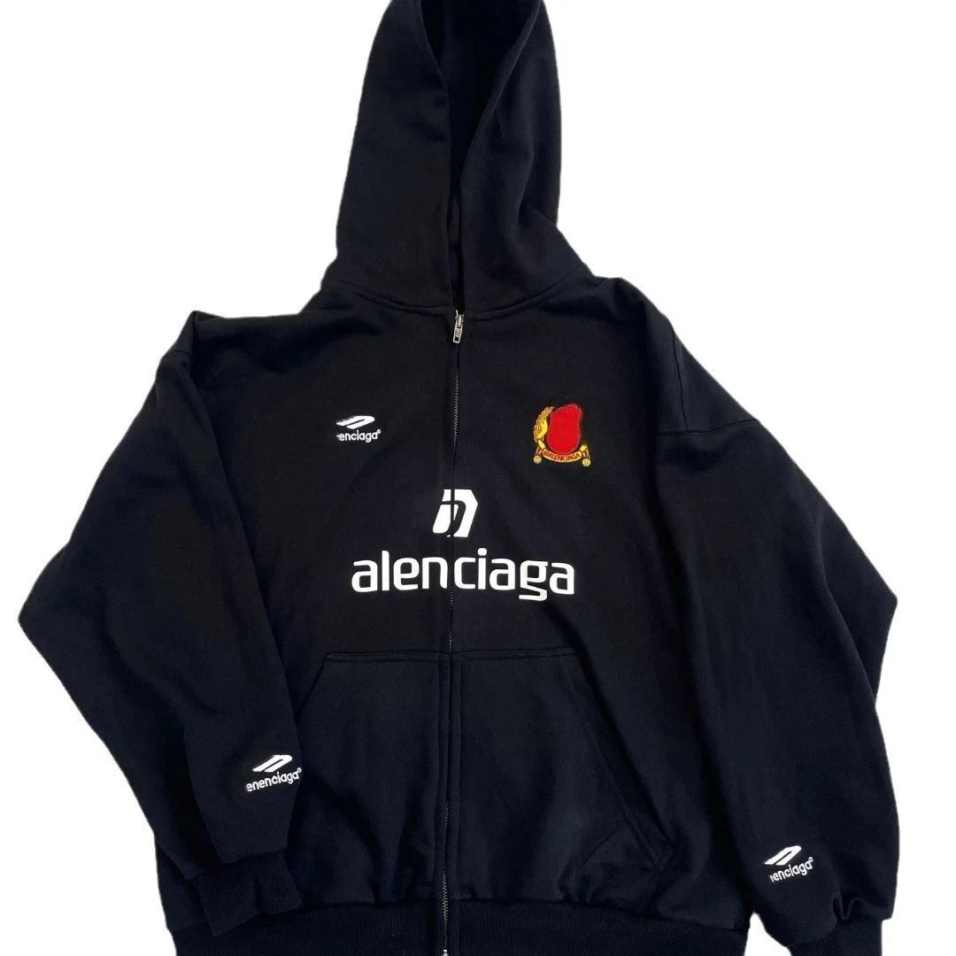 Balenciaga Soccer Zip Up Hoodie 7