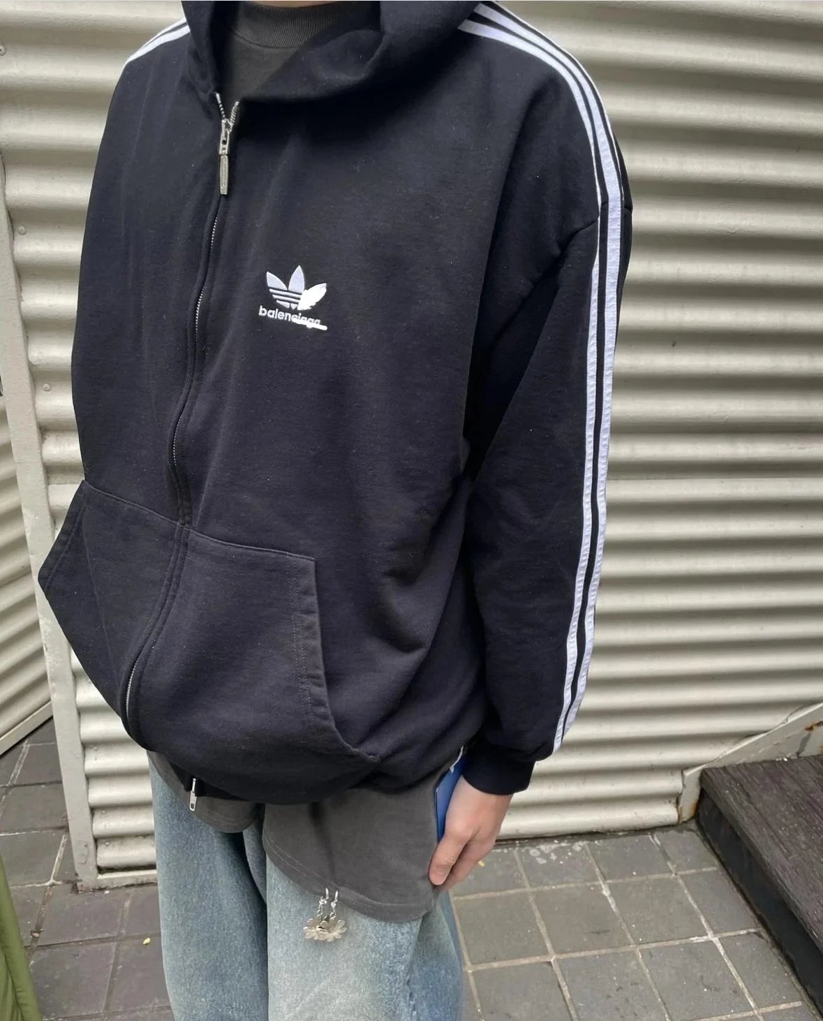 Balenciaga x Adidas Zip Up Hoodie 6