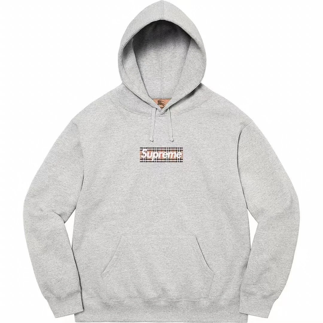 Supreme Box Logo Hoodie Gray - 18