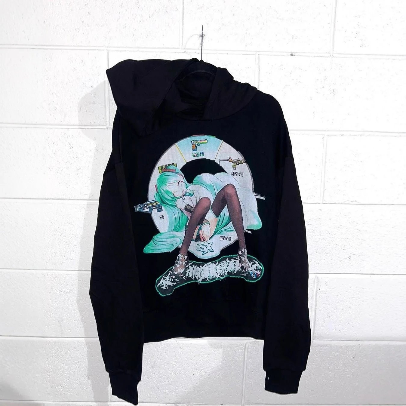 New Autumn Winter Unisex Hoodie Ins Print Foreign Trade New Ins Hooded Sweatshirt Vintage Harajuku Mix and Match
