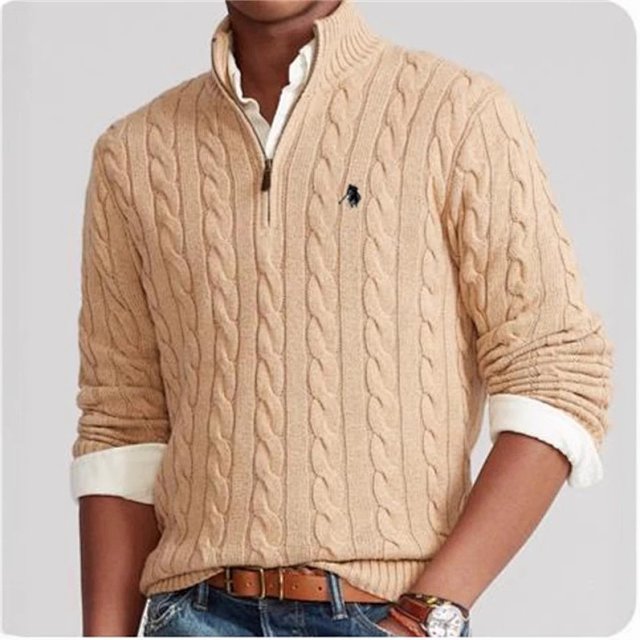 Ralph Lauren Quater Zip Sweater: seller detail photo 1
