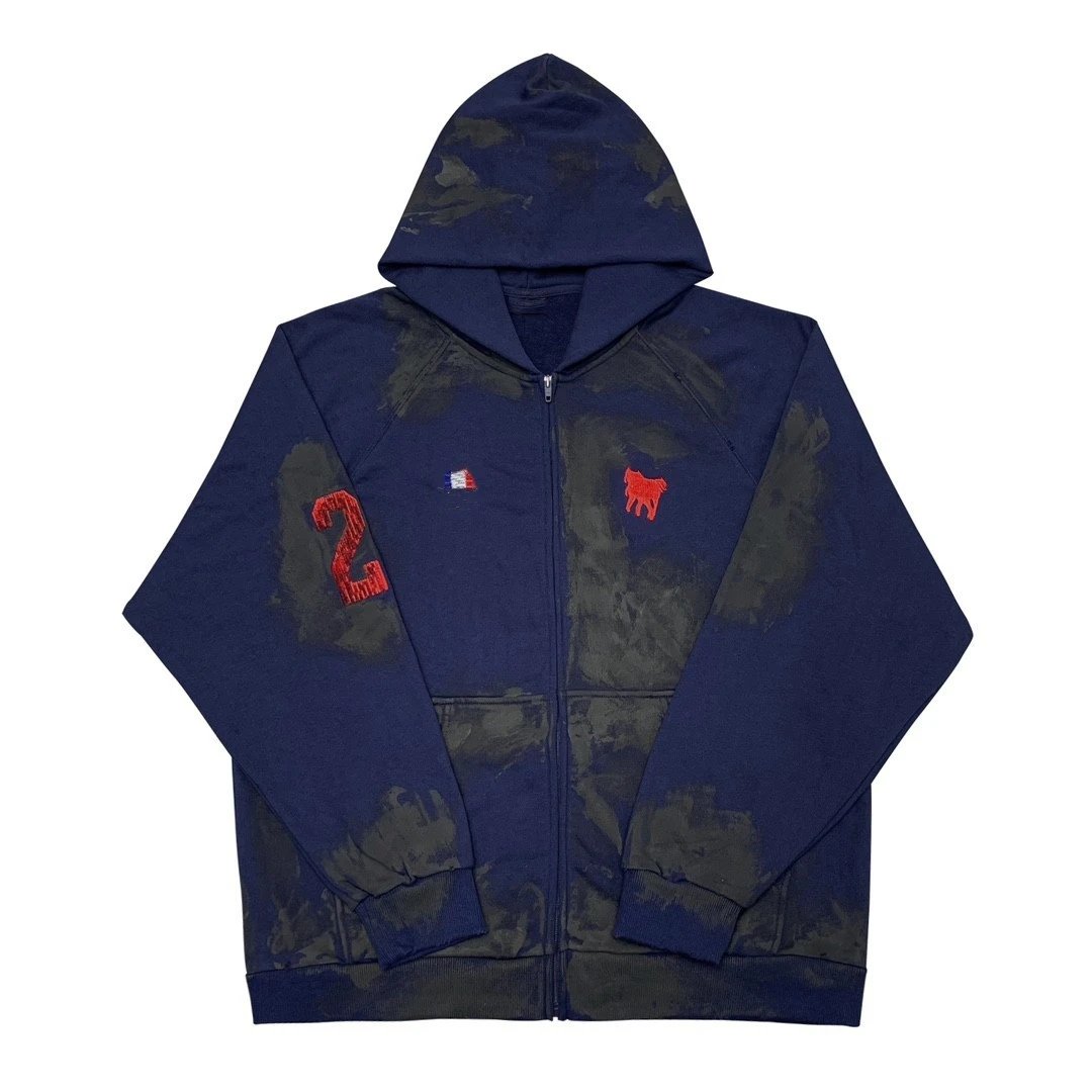 Embroidered Oversized Hoodie