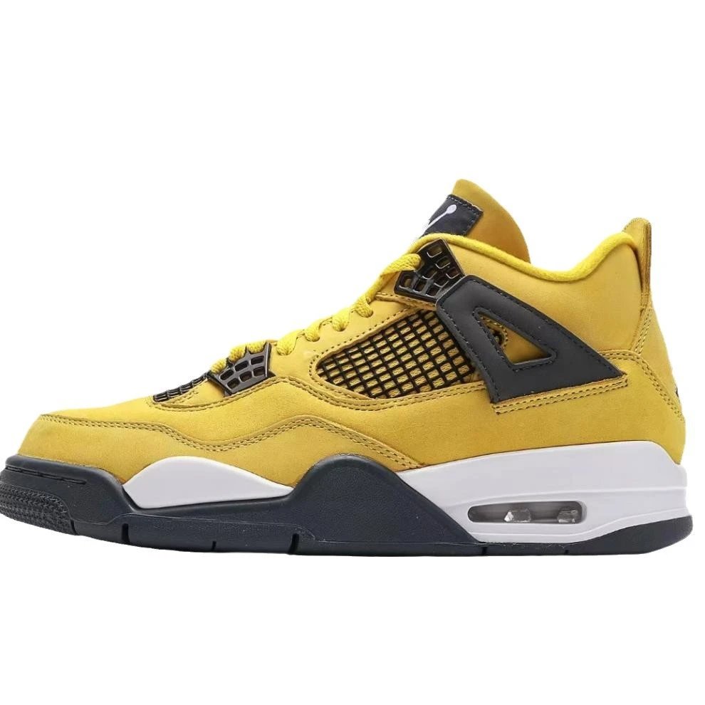 Jordan 4 Plush Fluorescent Yellow
